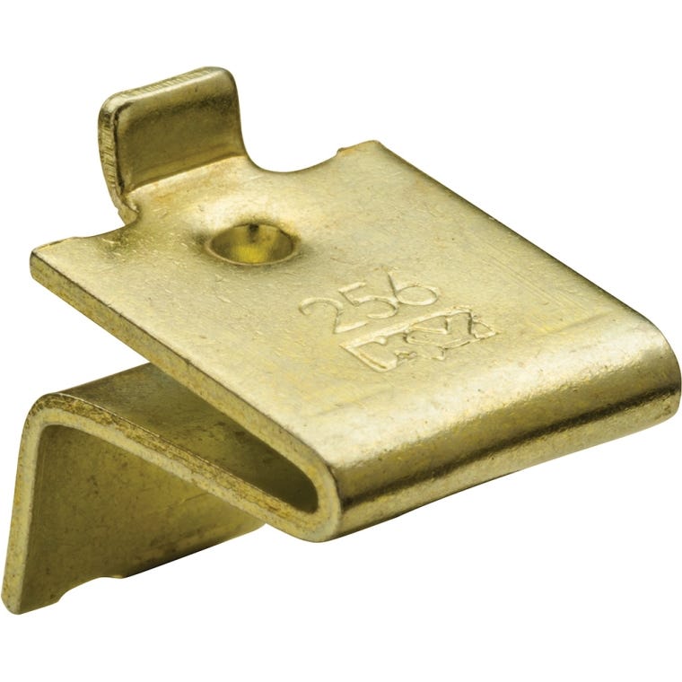 Brass Shelf Supports (16 per pack) - main pic