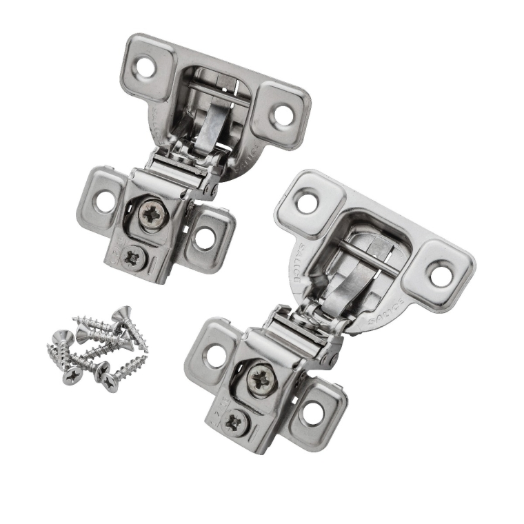 Salice 106&reg; Compact Hinge with Snap Close technology  for Face Frame Cabinets - Nickel - full pic 