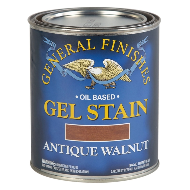 General Finishes Gel Stain, Antique Walnut - main pic