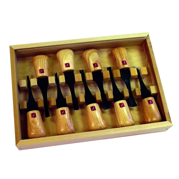 Flexcut 9-piece Deluxe Palm Carving Set - full pic 