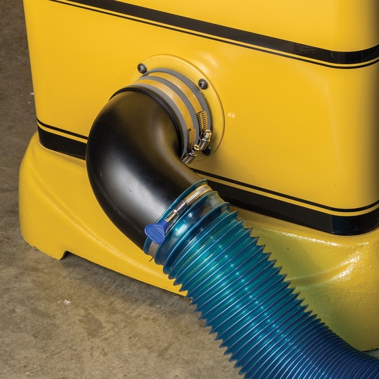 Dust Right Quick Change 4'' Elbow Tool Port - full pic 