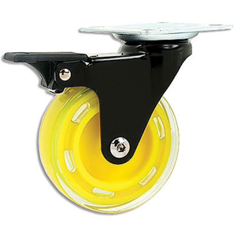 Colored Profile Casters, Locking - full pic 