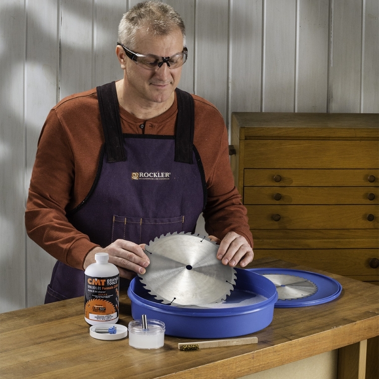 Rockler Router Bit and Saw Blade Cleaning Kit - full pic 
