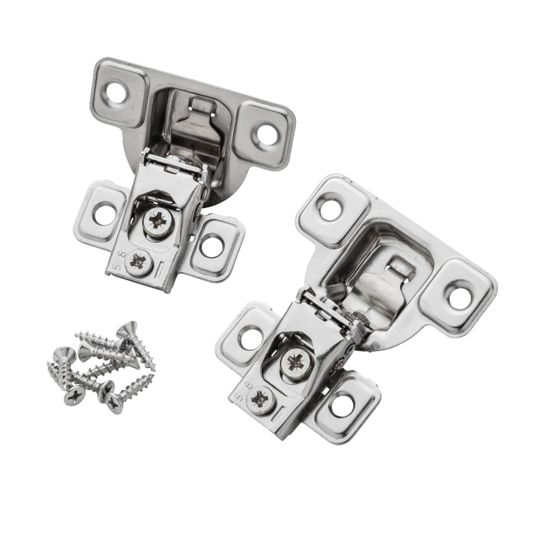 Salice 106&reg; Compact Hinge with Snap Close technology  for Face Frame Cabinets - Nickel - full pic 