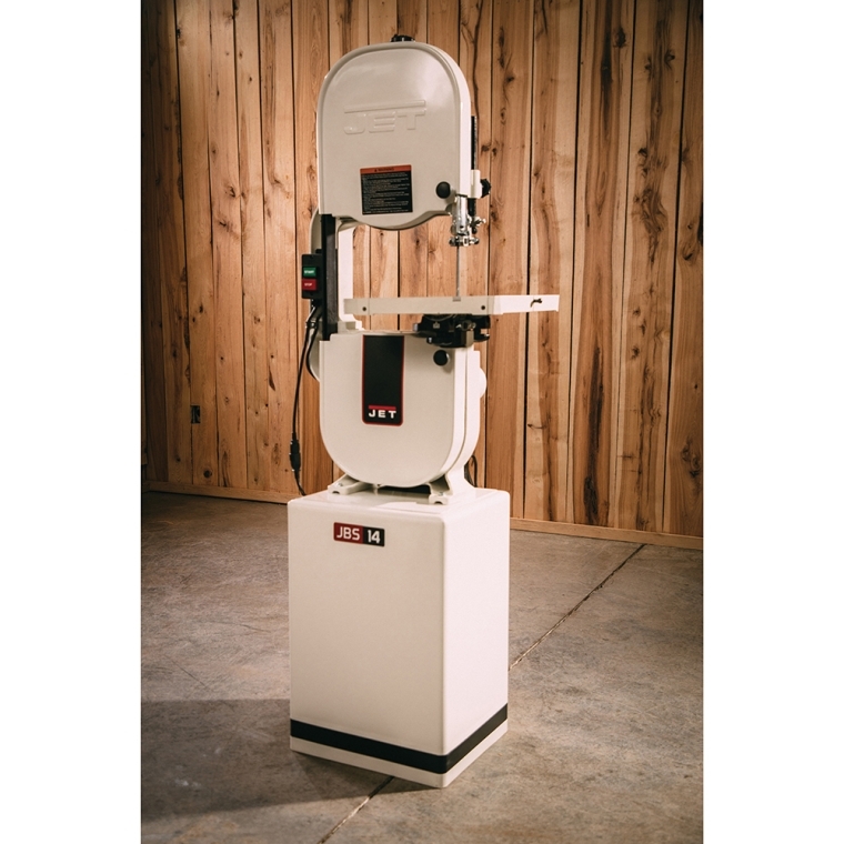 Jet Closed Stand Bandsaw JWBS-14CS, 1HP, 14'' Rip - full pic 