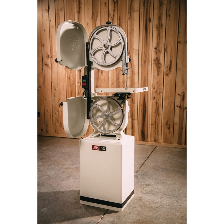 Jet Closed Stand Bandsaw JWBS-14CS, 1HP, 14'' Rip - full pic 