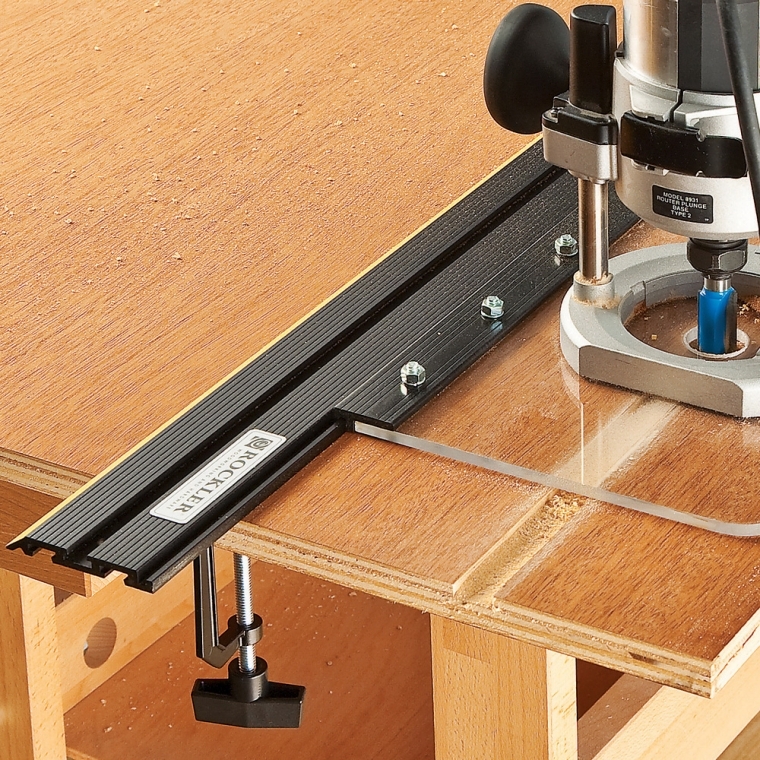 Rockler 52'' to 104'' Low Profile Straight Edge Clamp System - full pic 