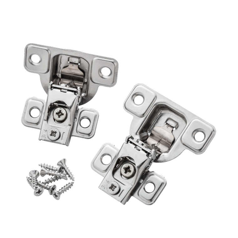 Salice 106&reg; Compact Hinge with Snap Close technology  for Face Frame Cabinets - Nickel - full pic 