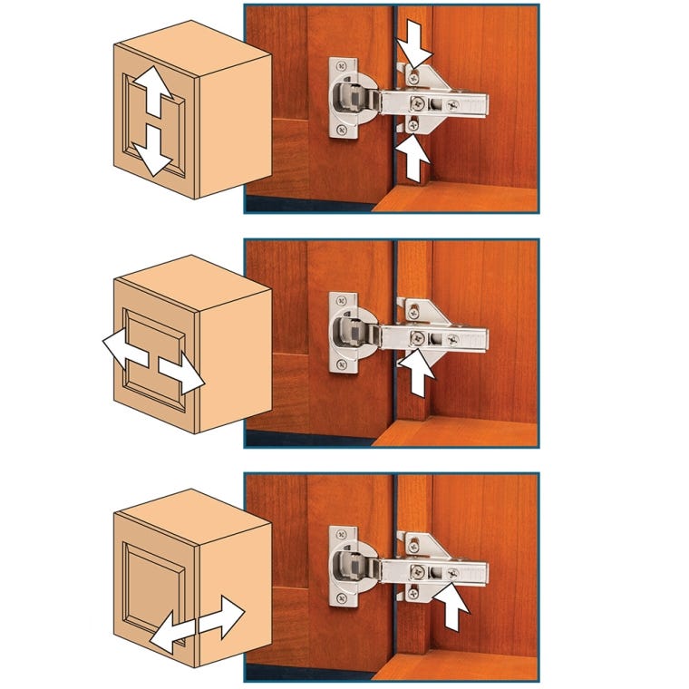 Blum Soft-Close Clip Top Hinge Kits (Pairs) for Face Frame - full pic 