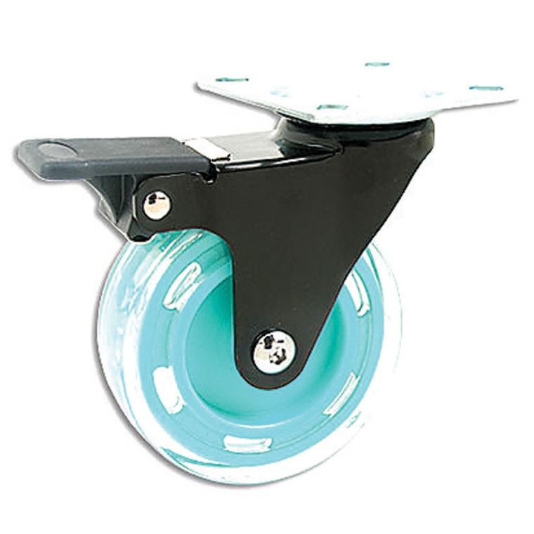 Colored Profile Casters, Locking - full pic 