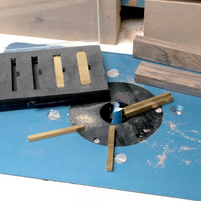 Rockler Precision Brass Setup Bars - full pic 