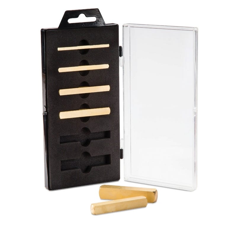 Rockler Precision Brass Setup Bars - full pic 