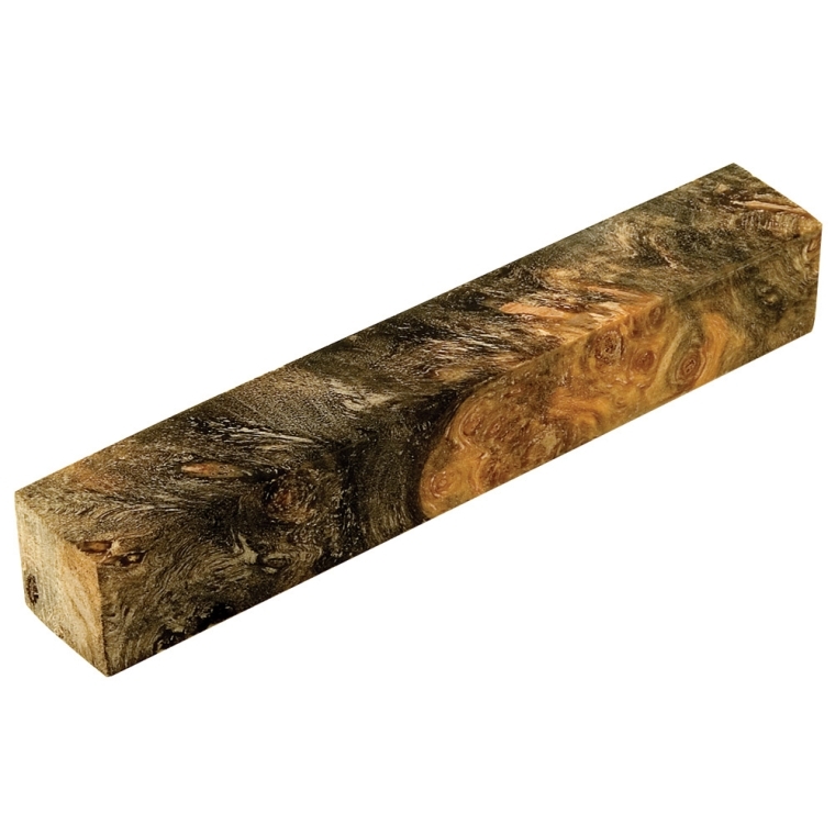 Natural Buckeye Burl Pen Blank - full pic 