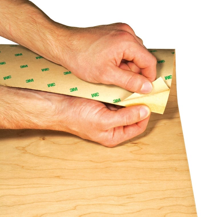PSA - Pressure Sensitive Veneer - 24 Inch X 96 Inch - full pic 