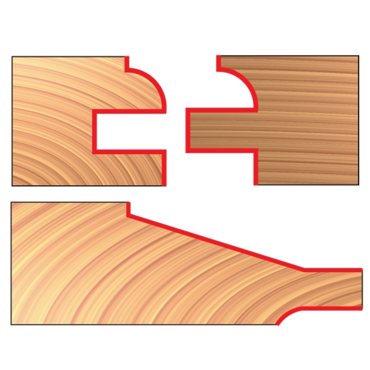 Freud&reg; 97-156 3-Pc. Door Router Bit Set - 1/2" Shank - full pic 