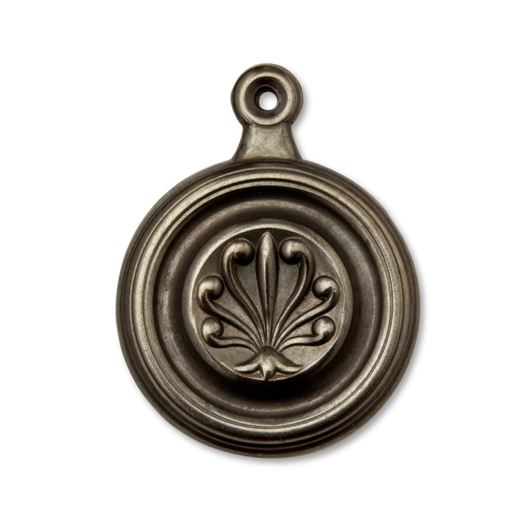 Fleur-de-lis Style Bed Bolt Cover - full pic 