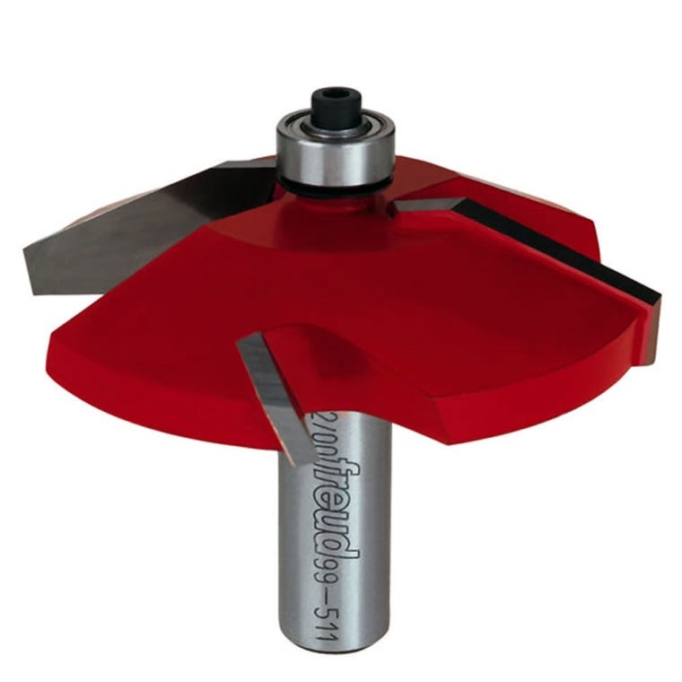 Freud&reg; Quadra-Cut&trade; Bevel Raised Panel Router Bits - 1/2" Shank - full pic 