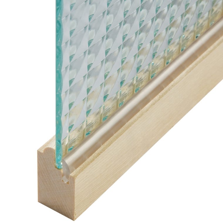 Clear Groove-Type Plastic Panel Retainer - full pic 
