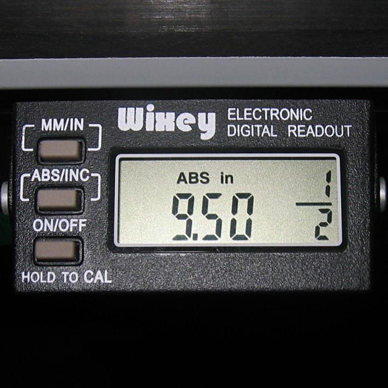 Wixey Saw Fence Digital Readout - full pic 