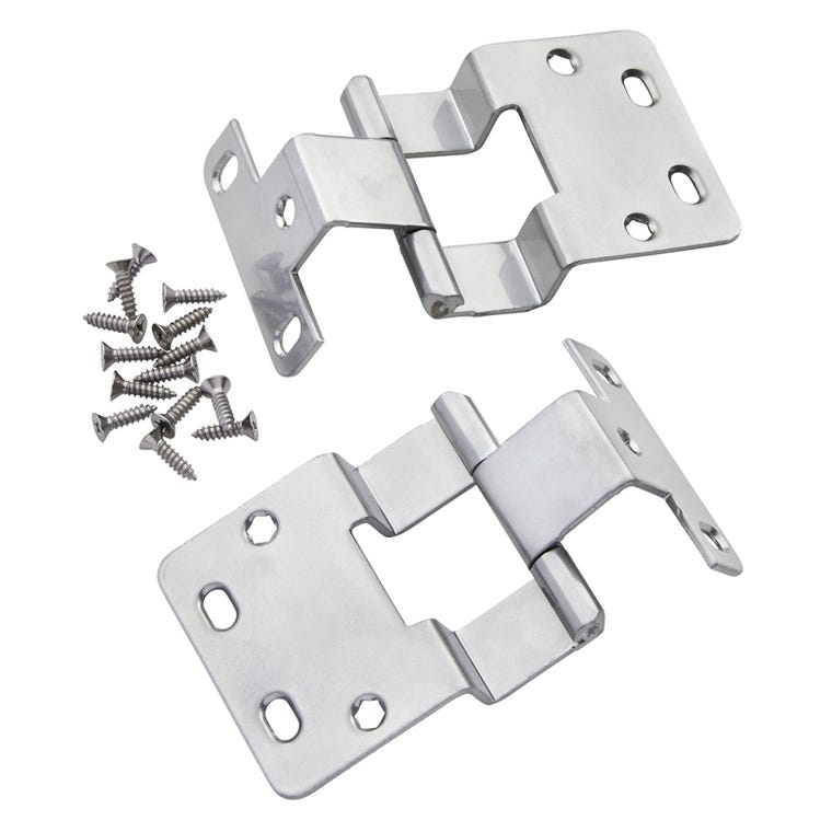 Non-Mortise Institutional Hinge - full pic 