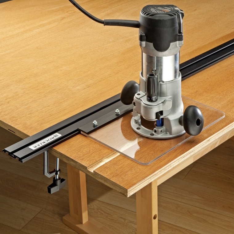 Rockler 12'' x 12'' Acrylic Base - full pic 