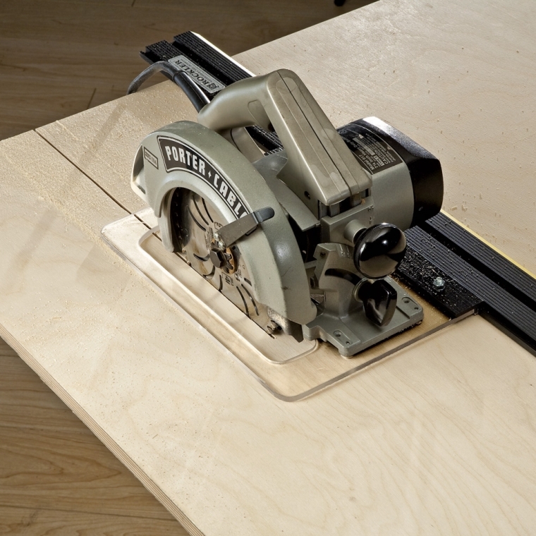Rockler 12'' x 12'' Acrylic Base - full pic 