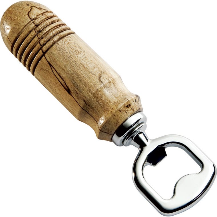 Rockler Chrome Bottle Opener Turning Kit - full pic 