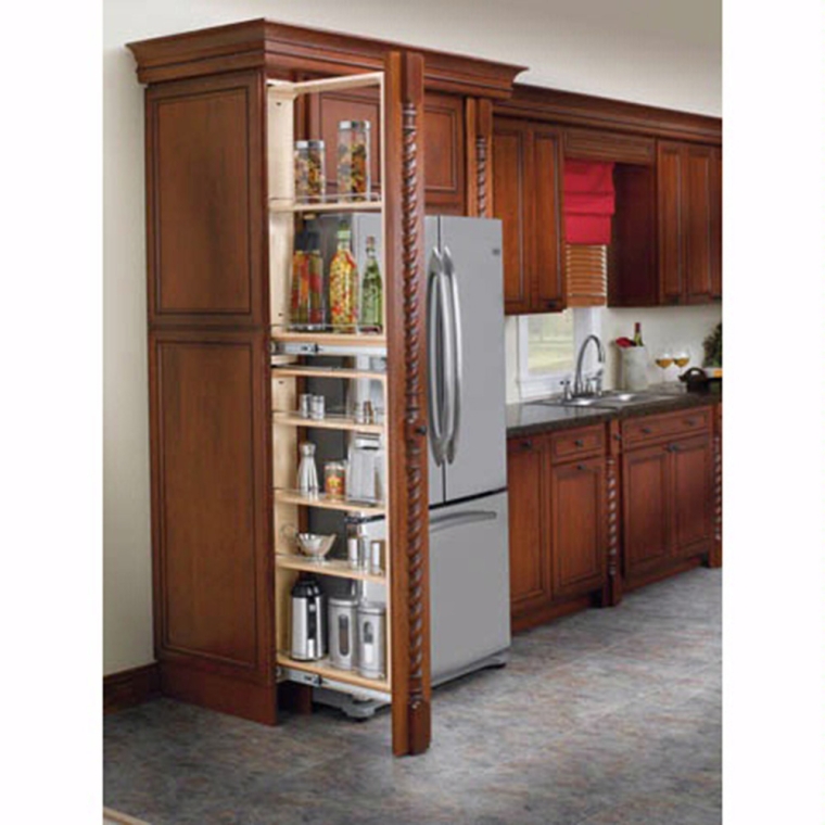 Rev-A-Shelf Tall Filler Pullout Organizer w/Adjustable Shelves (432-TF Series) - full pic 