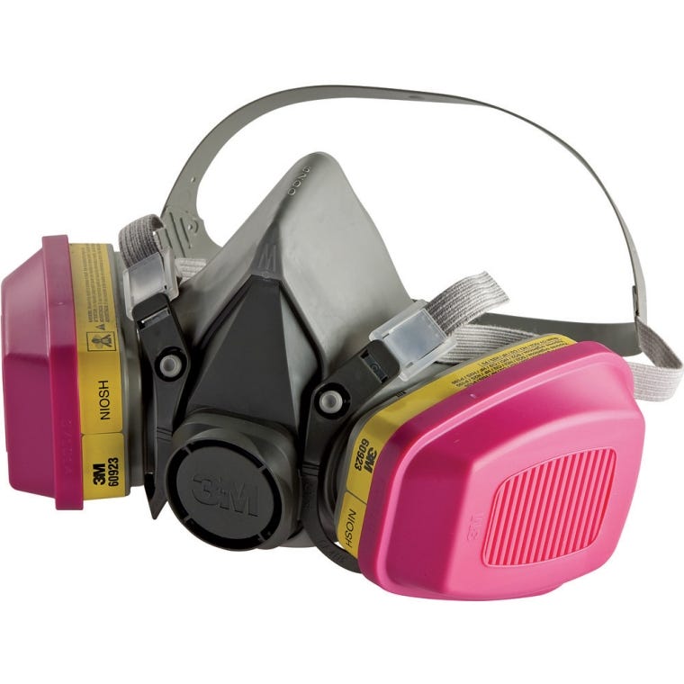 3M Protection Professional Multipurpose Respirator - full pic 