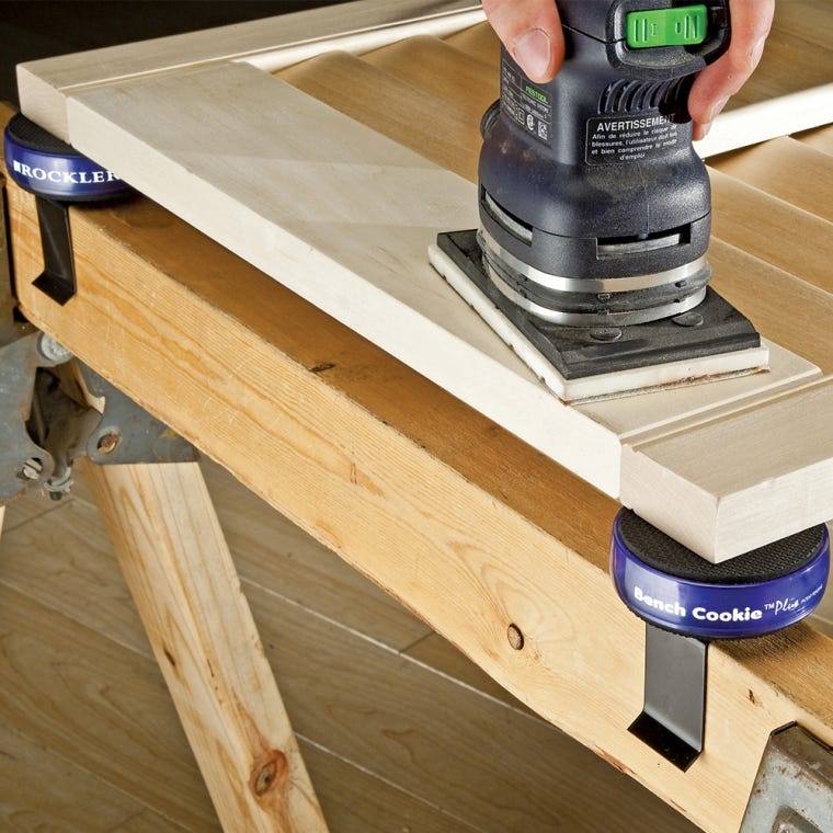 Rockler Sawhorse Clips for Bench Cookie Plus or Connect, 4-Pack - full pic 
