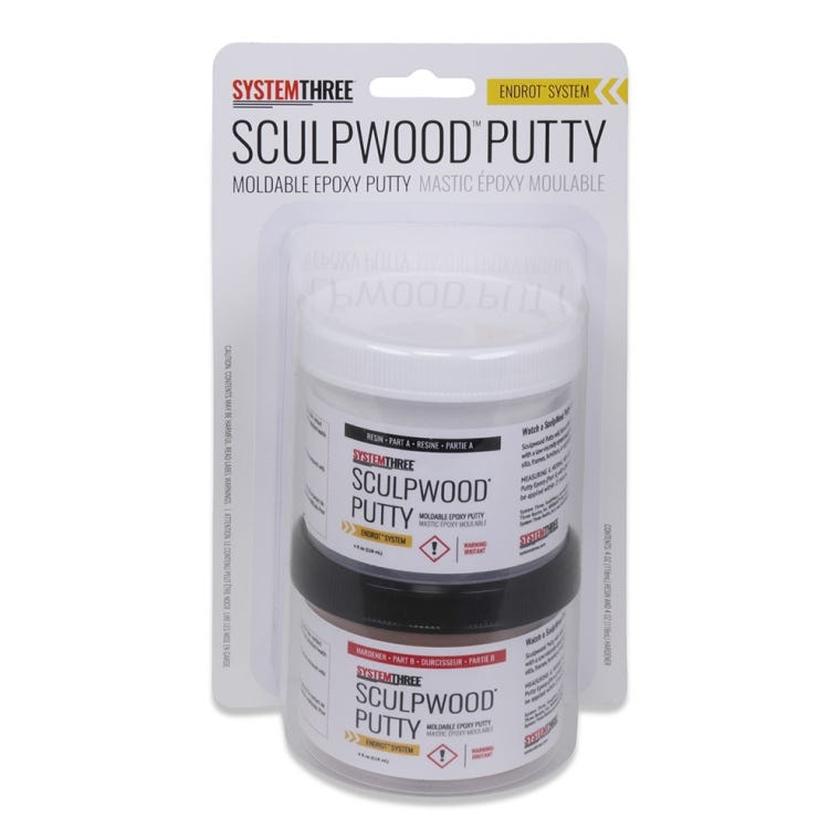 Sculpwood Moldable Epoxy Putty - full pic 