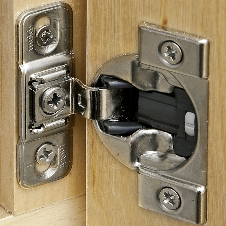 Blum Compact Soft-Close BLUMotion Variable Overlay (1-3/8" Minimum) Hinge (Pair) - full pic 