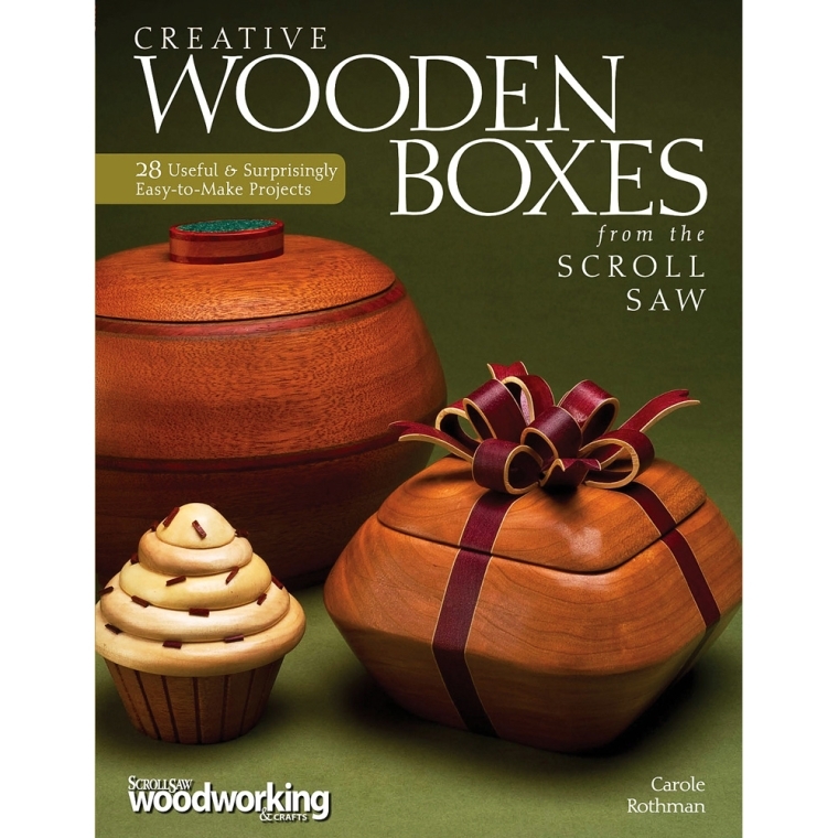 Creative Wooden Boxes from the Scroll Saw Book - main pic