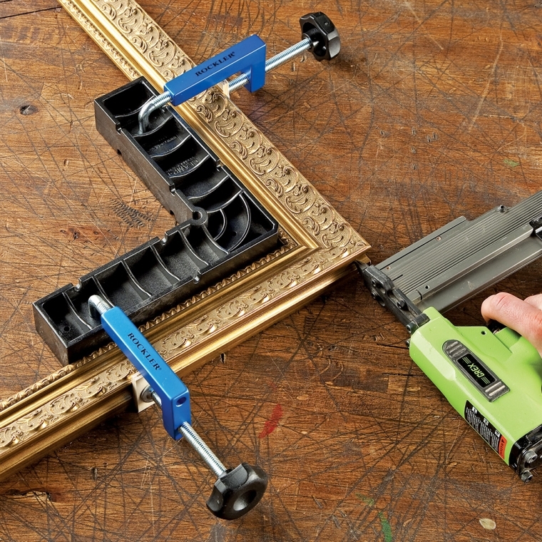 Rockler Clamp-It Assembly Square with 2-Pack Universal Fence Clamps - full pic 