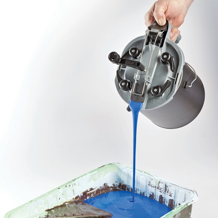 Rockler Mixing Mate&reg; Paint Lid, Gallon Size - Stir, Pour, and Store! - full pic 