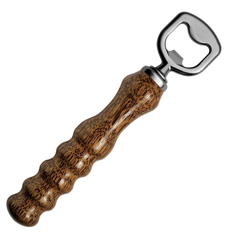 Rockler Pewter Bottle Opener Turning Kit - full pic 