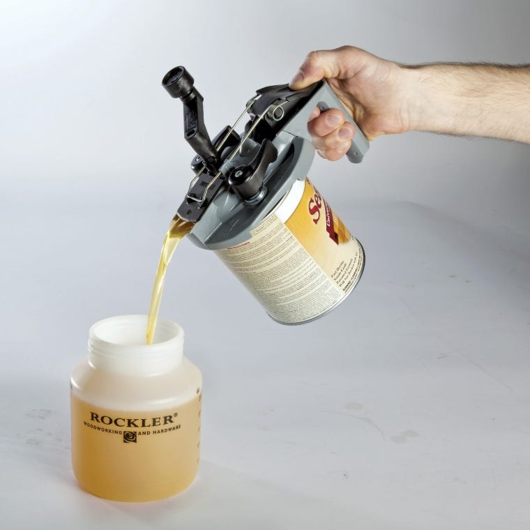 Rockler Mixing Mate&reg; Paint Lid, Quart Size - Stir, Pour, and Store! - full pic 