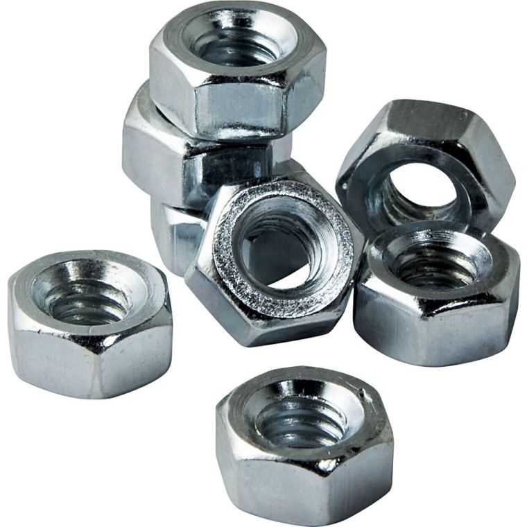 Zinc Coated Hex Nuts - main pic