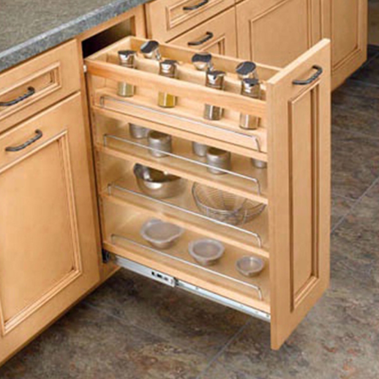Base Cabinet Pullout Organizers, Rev-a-Shelf 448 Series - full pic 