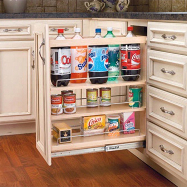 Base Cabinet Pullout Organizers, Rev-a-Shelf 448 Series - full pic 
