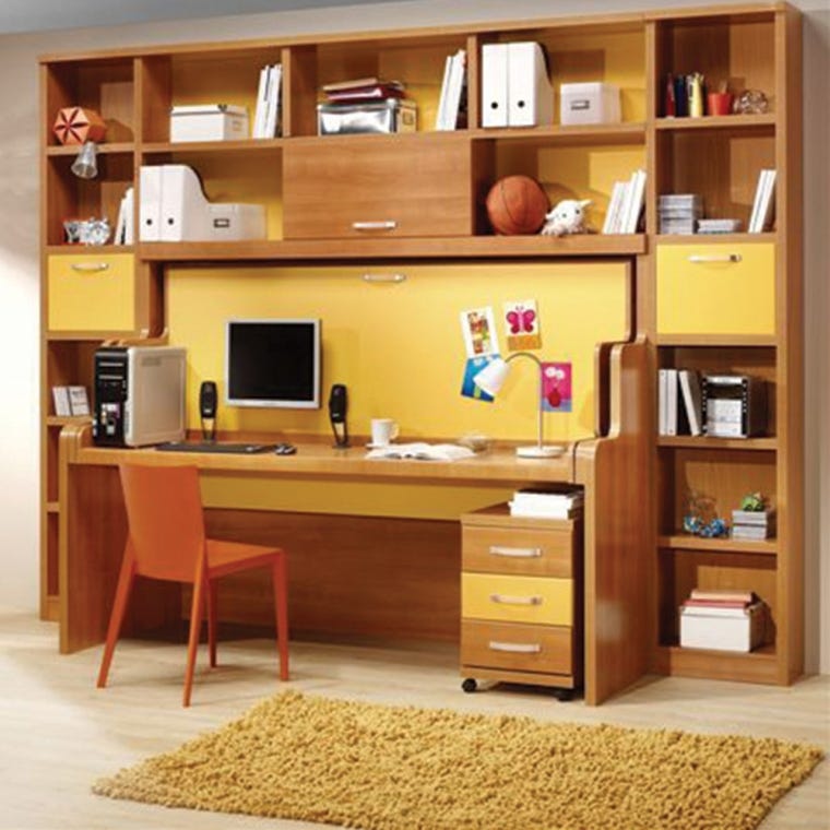 Hiddenbed&reg; Fold-Out Bed and Desk Mechanism - full pic 