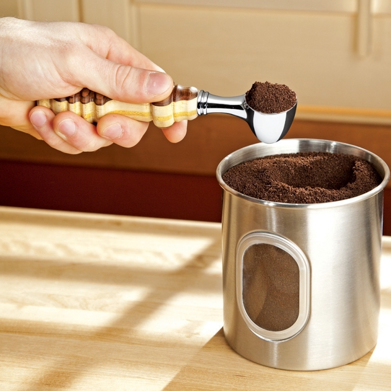 Rockler Coffee Scoop Turning Kit - full pic 
