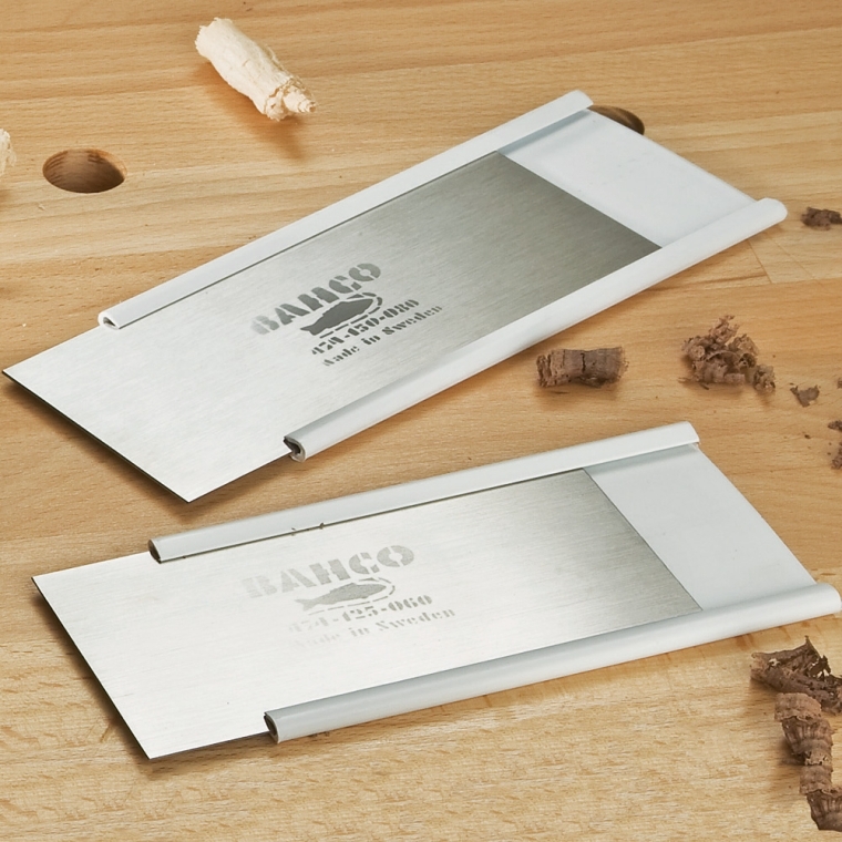 Bahco Cabinet Scraper, 6" L x 2-1/2" W x .03" D - full pic 