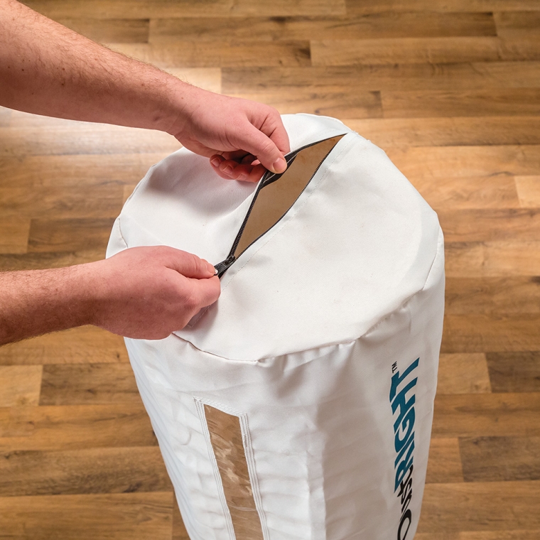 30-Micron Replacement Bag for Dust Right 650 CFM Wall-Mount Dust Collector - full pic 