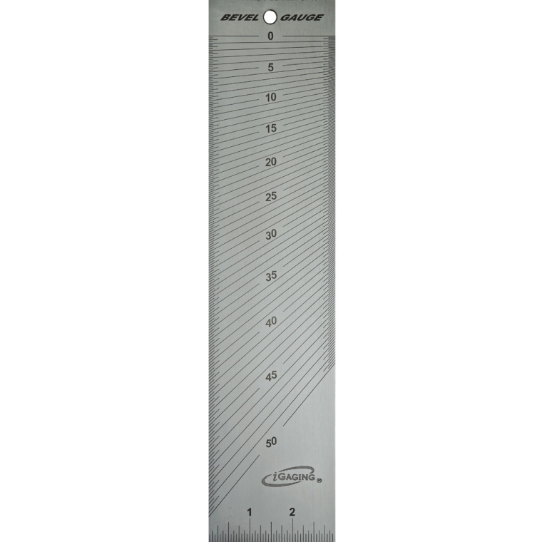 iGaging 12'' Center Rule & Angle Gauge - full pic 