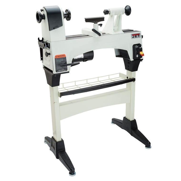 Jet Variable Speed Wood Lathe 1221VS, 12'' x 21'' - full pic 