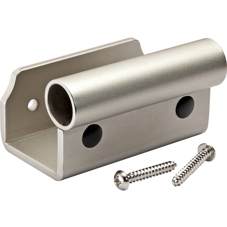 Rockler Classic Rolling Library Ladder - Track Hardware, Satin Nickel - full pic 
