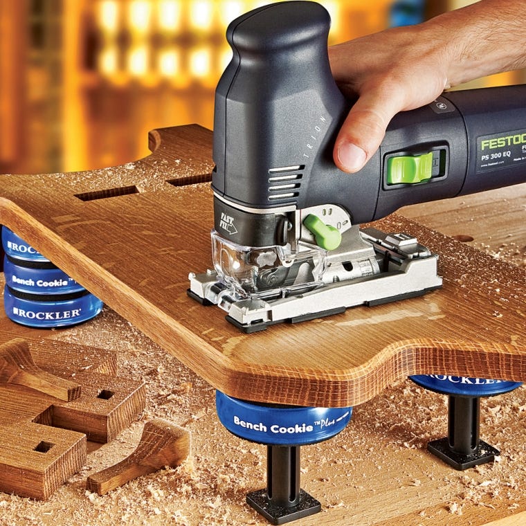 Rockler Bench Cookie Plus Work Grippers, 4-Pack - full pic 