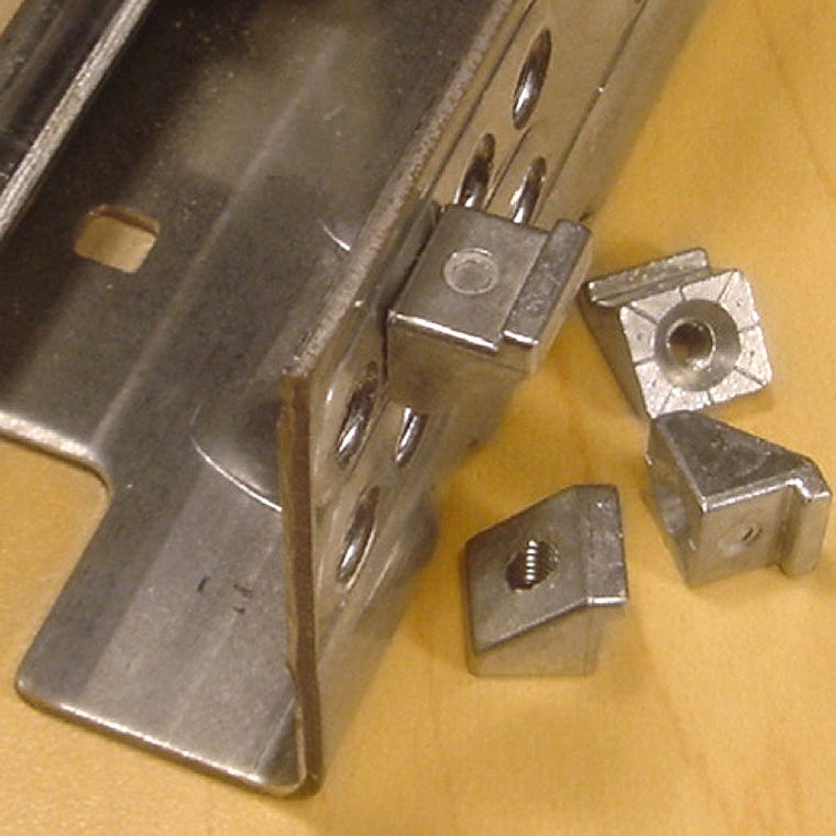 1-1/4" QuikTray Rollout Shelf Supports - full pic 