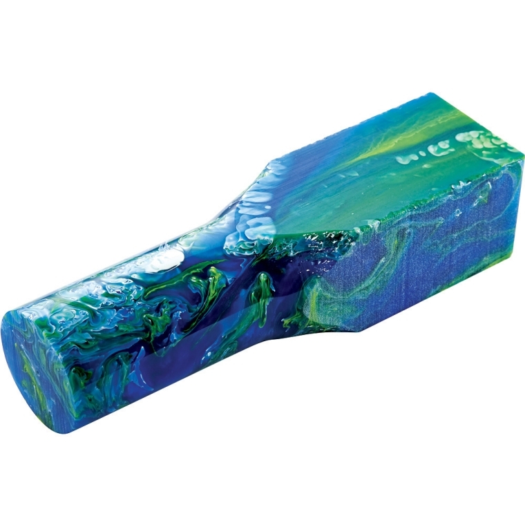 Ocean Mist Acrylic Handle Blank - full pic 